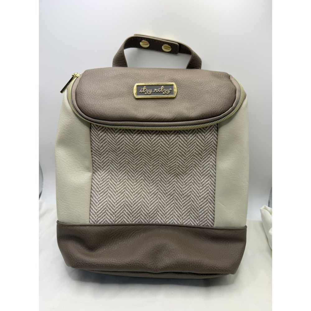 Itzy Ritzy Chill Like a Boss Bottle Bag Cooler - Vanilla Latte